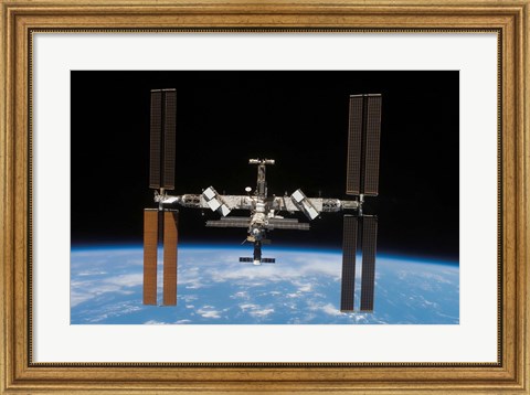 Framed International Space Station 6 Print