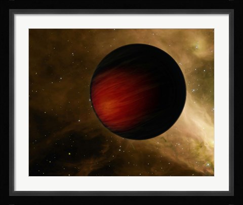 Framed Hot Jupiter Print