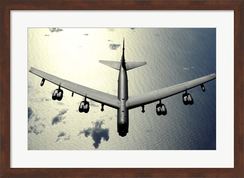 Framed B-52 Stratofortress Print
