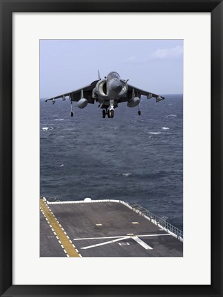 Framed AV-8B Harrier II Print