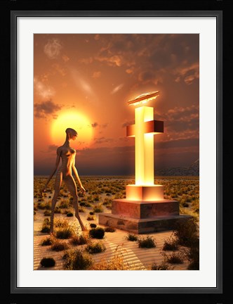 Framed Roswell, New Mexico Print