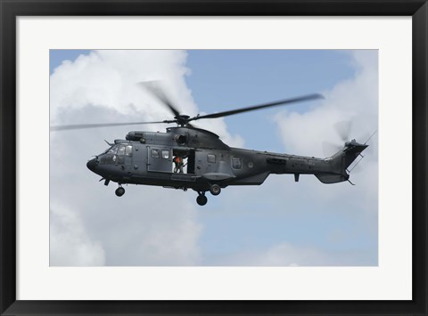 Framed Eurocopter AS532 Cougar? Print