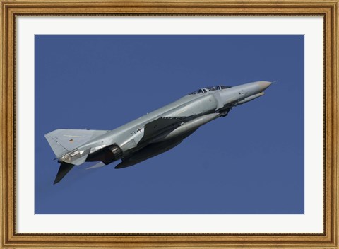 Framed German F-4F Phantom Print