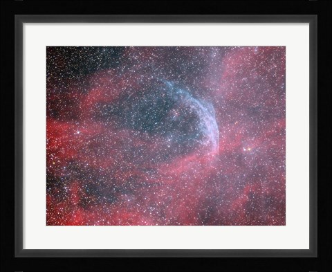 Framed WR 134, a Wolf-Rayet Star Print
