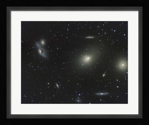 Framed Virgo Cluster Print