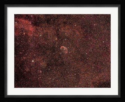 Framed Crescent Nebula Print