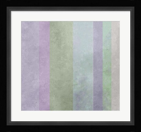 Framed Hortensia Stripes Print