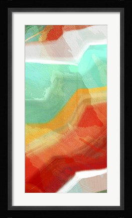 Framed Angle Impressions II Print