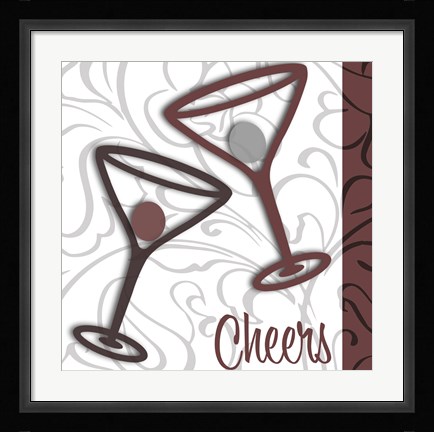 Framed Cheers 2 Print