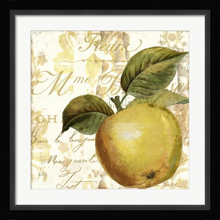 Framed Cafe d'Or I Print