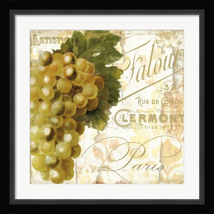 Framed Cafe d'Or III Print