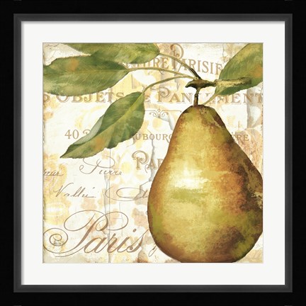 Framed Cafe d'Or VI Print