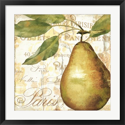 Framed Cafe d'Or VI Print