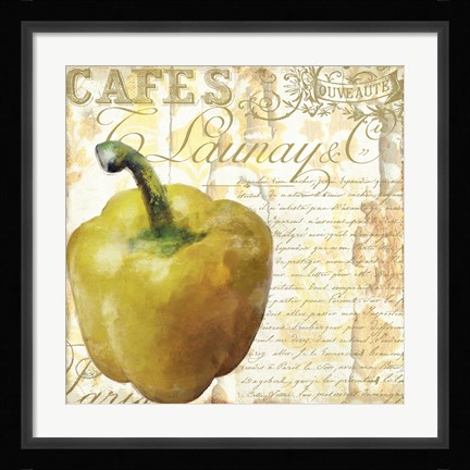 Framed Cafe d'Or VII Print