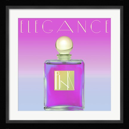 Framed Colored Scents III Print