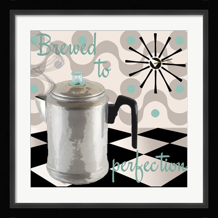 Framed Fifties Kitchen V Print