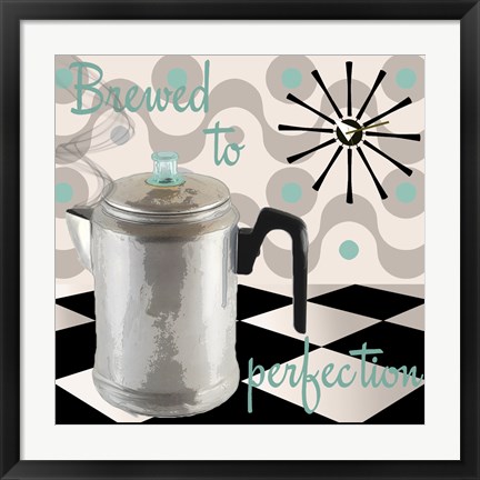 Framed Fifties Kitchen V Print