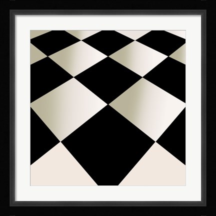 Framed Fifties Patterns V Print