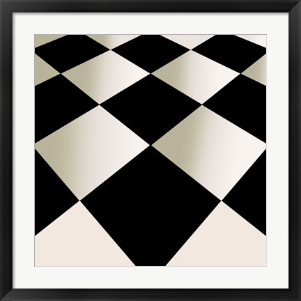 Framed Fifties Patterns V Print