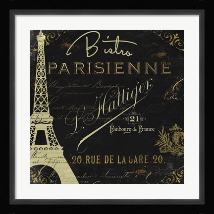 Framed La Cuisine VI Print