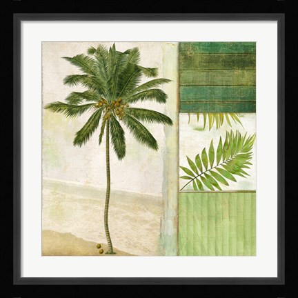 Framed Paradise II Print