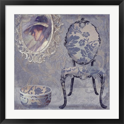 Framed Salon I Print