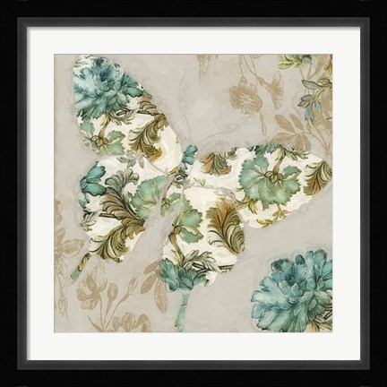 Framed Winged Tapestry II Print