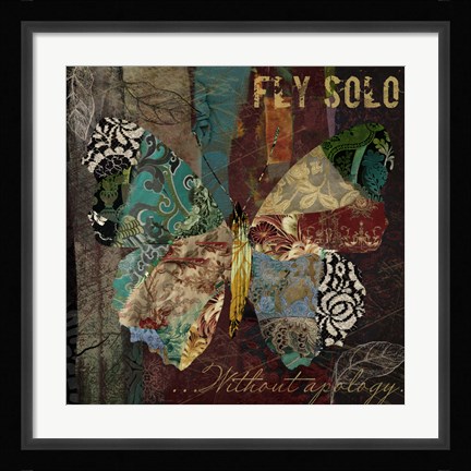 Framed Winging It I Print