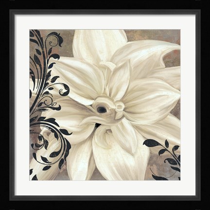 Framed Winter White II Print