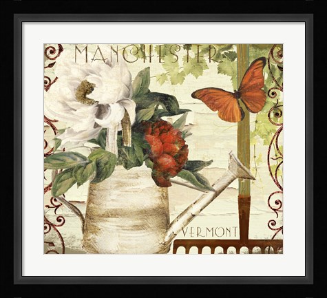 Framed Vermont Summer III Print