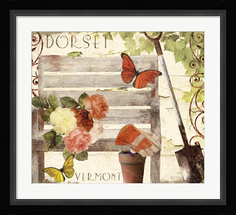 Framed Vermont Summer IV Print