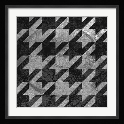 Framed Houndstooth VI Print