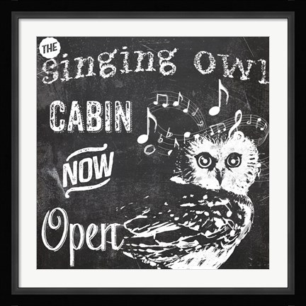 Framed Lake House III Print