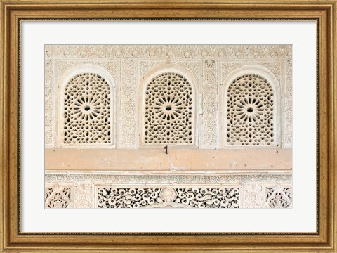 Framed Palacio del Generalife, Alhambra, Granada, Andalucia, Spain Print