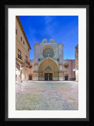 Framed Tarragona Cathedral, Catalonia, Spain Print
