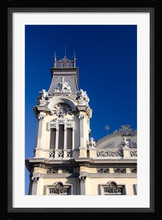 Framed Port Vell, Barcelona, Spain Print