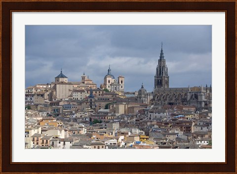 Framed Toledo Cathedral, Castilla-La Mancha, Toledo, Spain Print