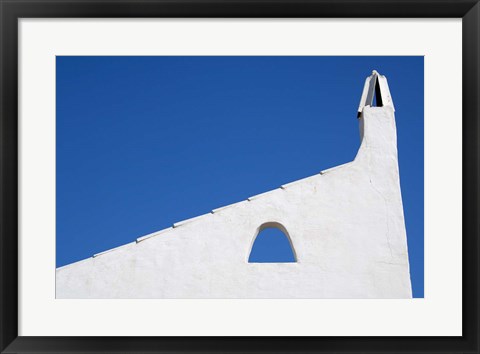 Framed Spain, Menorca, Binibeca, Resort Town Print