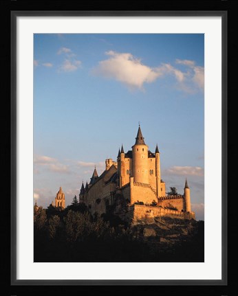 Framed Alcazar, Segovia, Spain Print