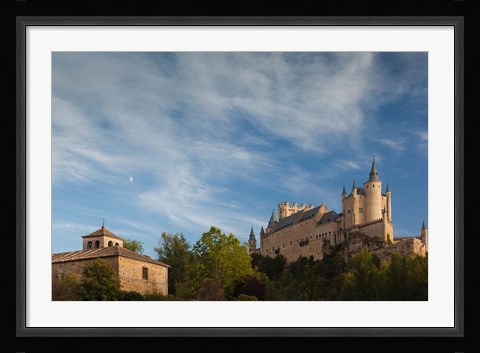 Framed Alcazar, Segovia, Spain Print