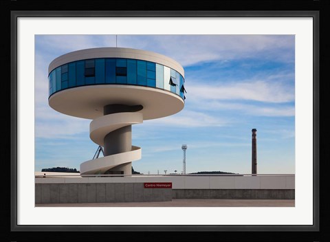 Framed Centro Niemeyer, Aviles, Spain Print