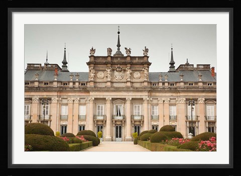 Framed Royal Palace of King Philip V, San Ildefonso, Spain Print