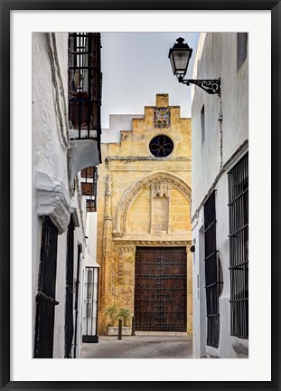 Framed Spain, Andalusia, Cadiz, Arcos De la Fontera The Chapel of Mercy Print