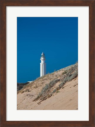Framed Cabo Trafalgar Lighthouse, Los Canos de Meca, Spain Print