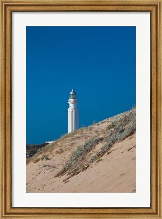 Framed Cabo Trafalgar Lighthouse, Los Canos de Meca, Spain Print