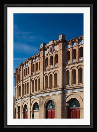 Framed Plaza de Toros Bullring, Puerto de Santa Maria, Spain Print