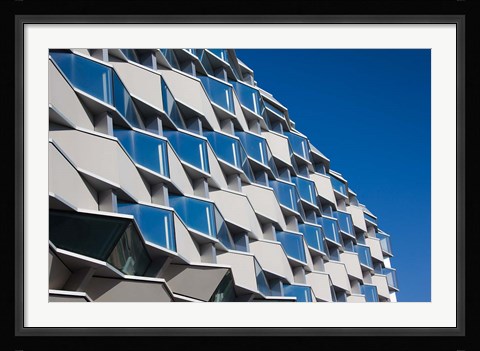 Framed Aragon Pavilion Building, Zaragoza, Spain Print