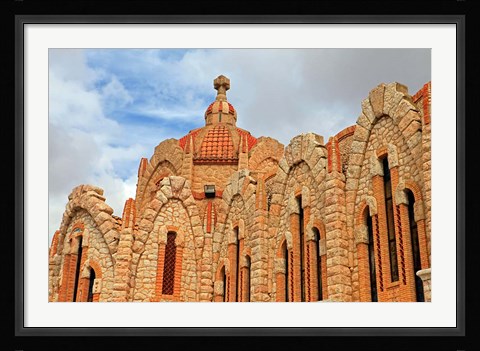 Framed Europe, Spain, Novelda Santa Maria Magdalena church Print