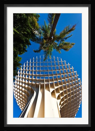 Framed Metropol Parasol, Plaza de la Encarnacion, Seville, Spain Print