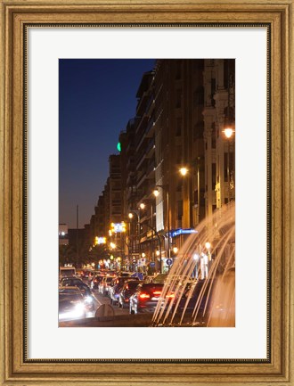 Framed Plaza Alferez Provisional, Logrono, Spain Print
